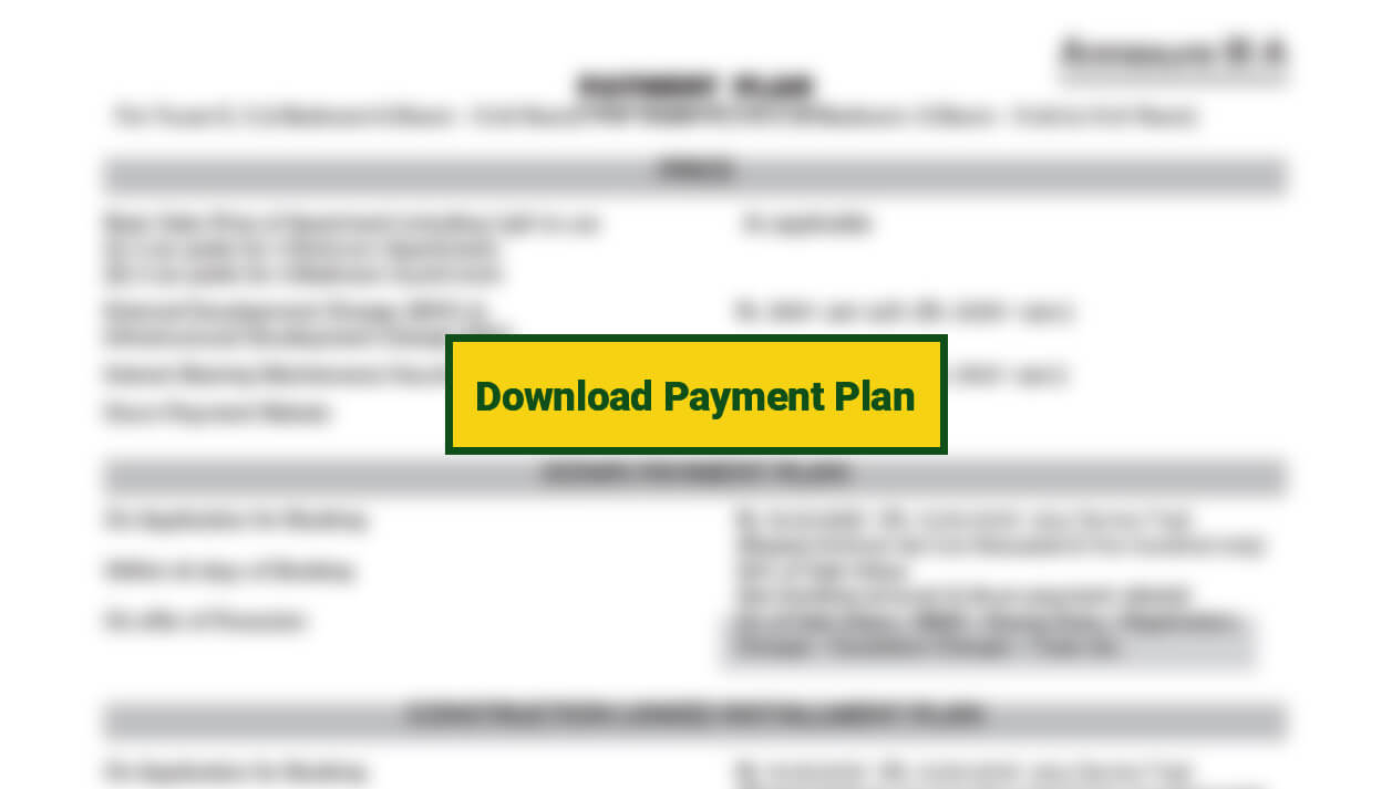 Godrej Aravya Estate Payment Plan