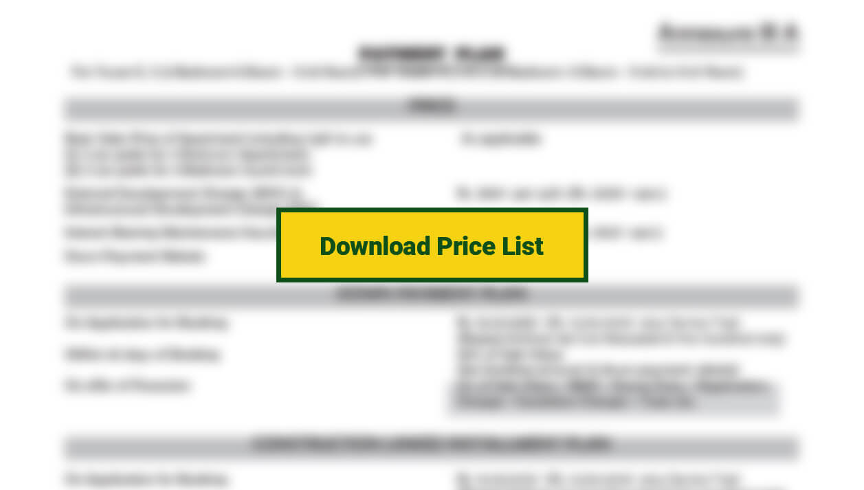 Godrej Aravya Estate Price List